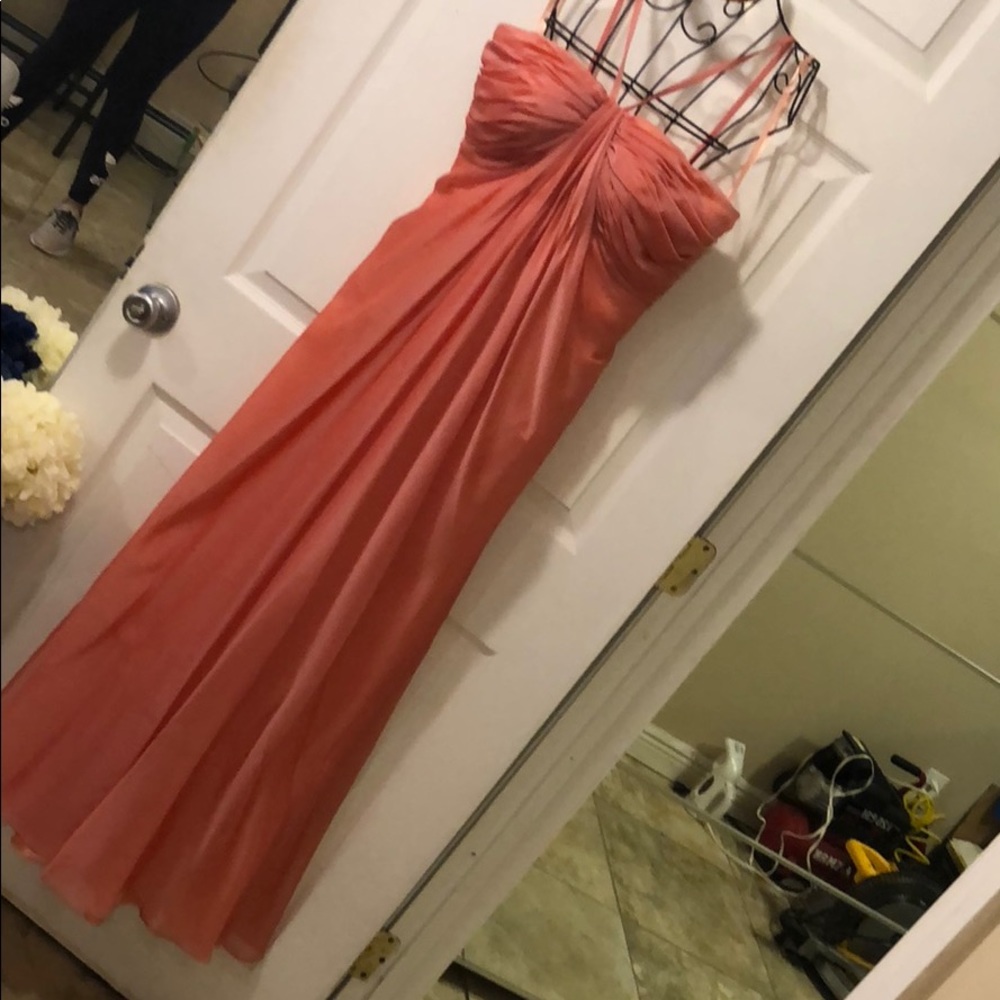 Strappy Chiffon Gown